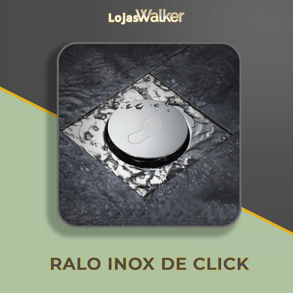 Ralo inox de click - DrainPro Walker